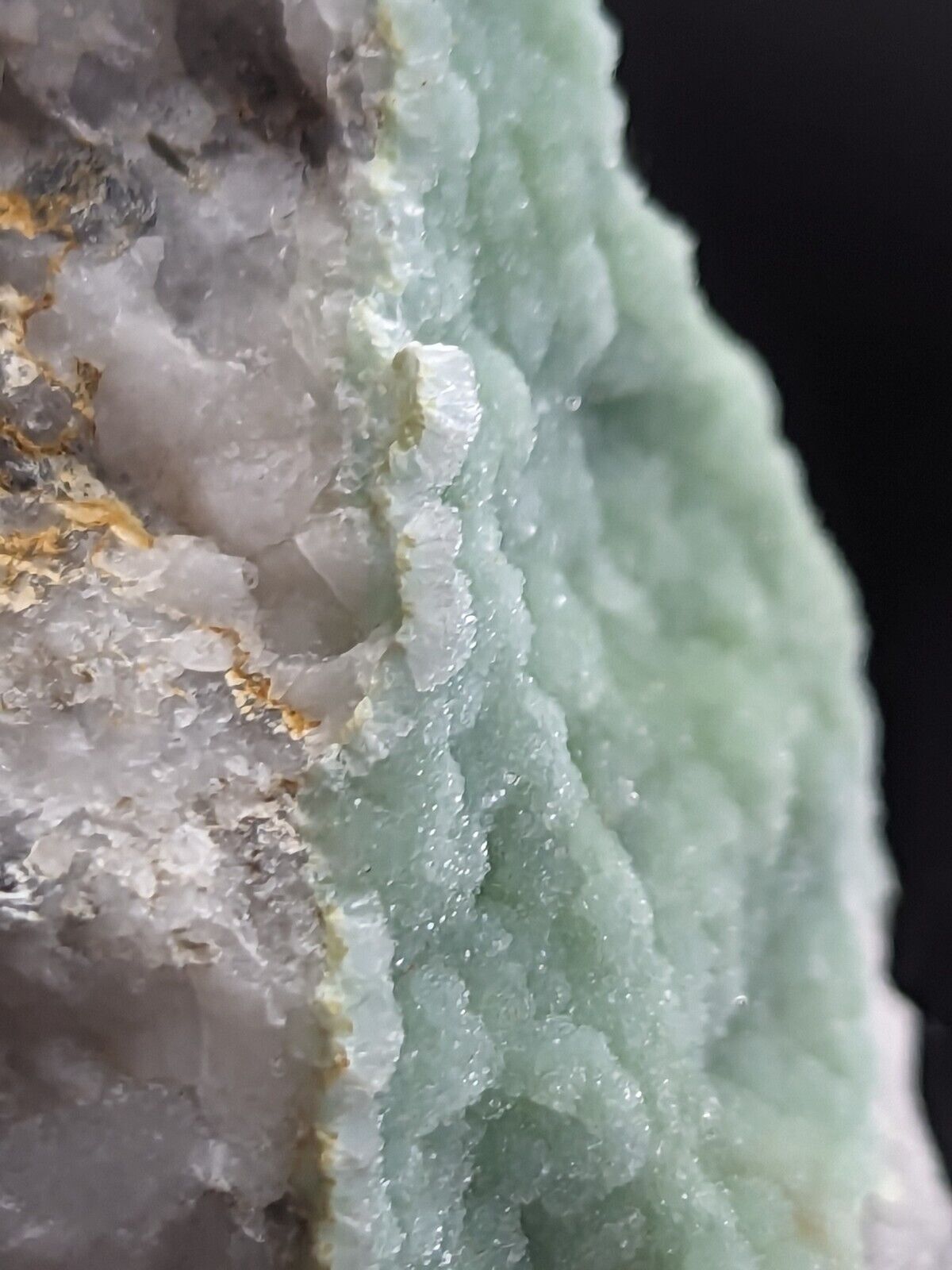 Wavellite on Quartz - Fantastic Old Stock - Mauldin Mountain Arkansas ooak - Collectibles:Rocks Fossils &