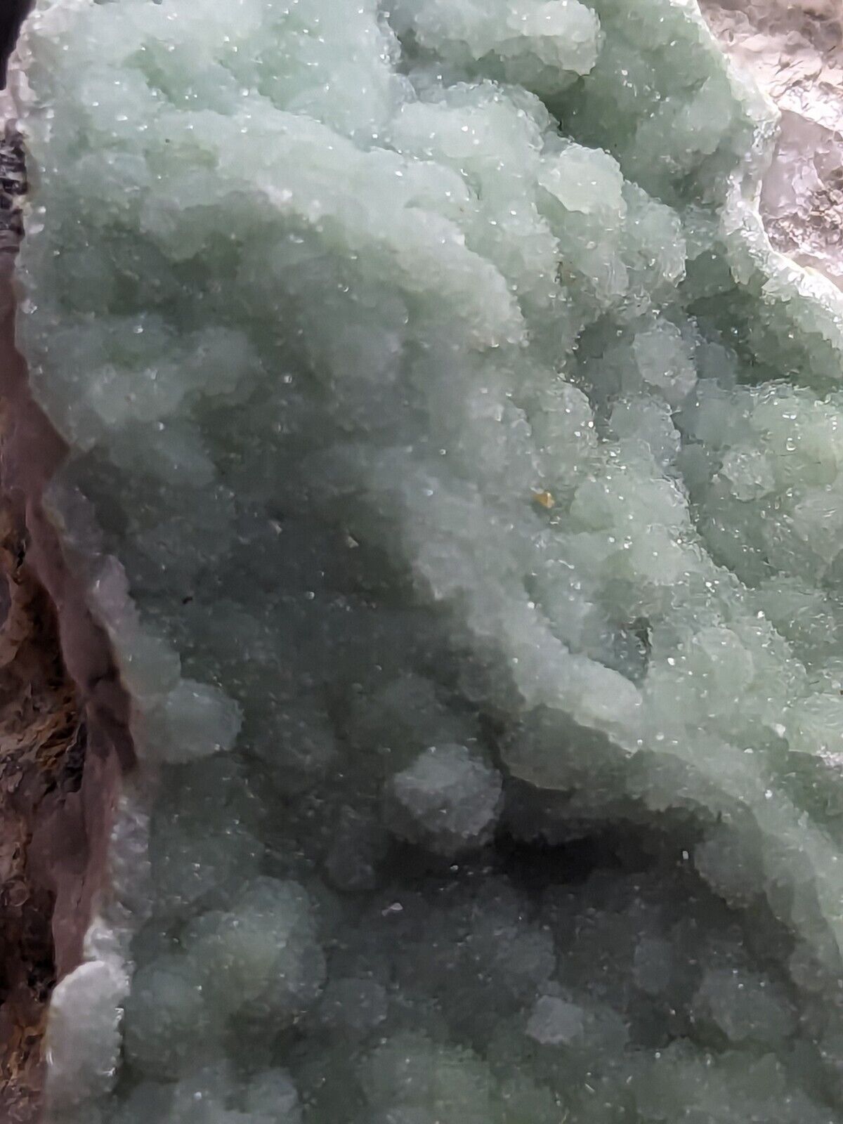 Wavellite on Quartz - Fantastic Old Stock - Mauldin Mountain Arkansas ooak - Collectibles:Rocks Fossils &