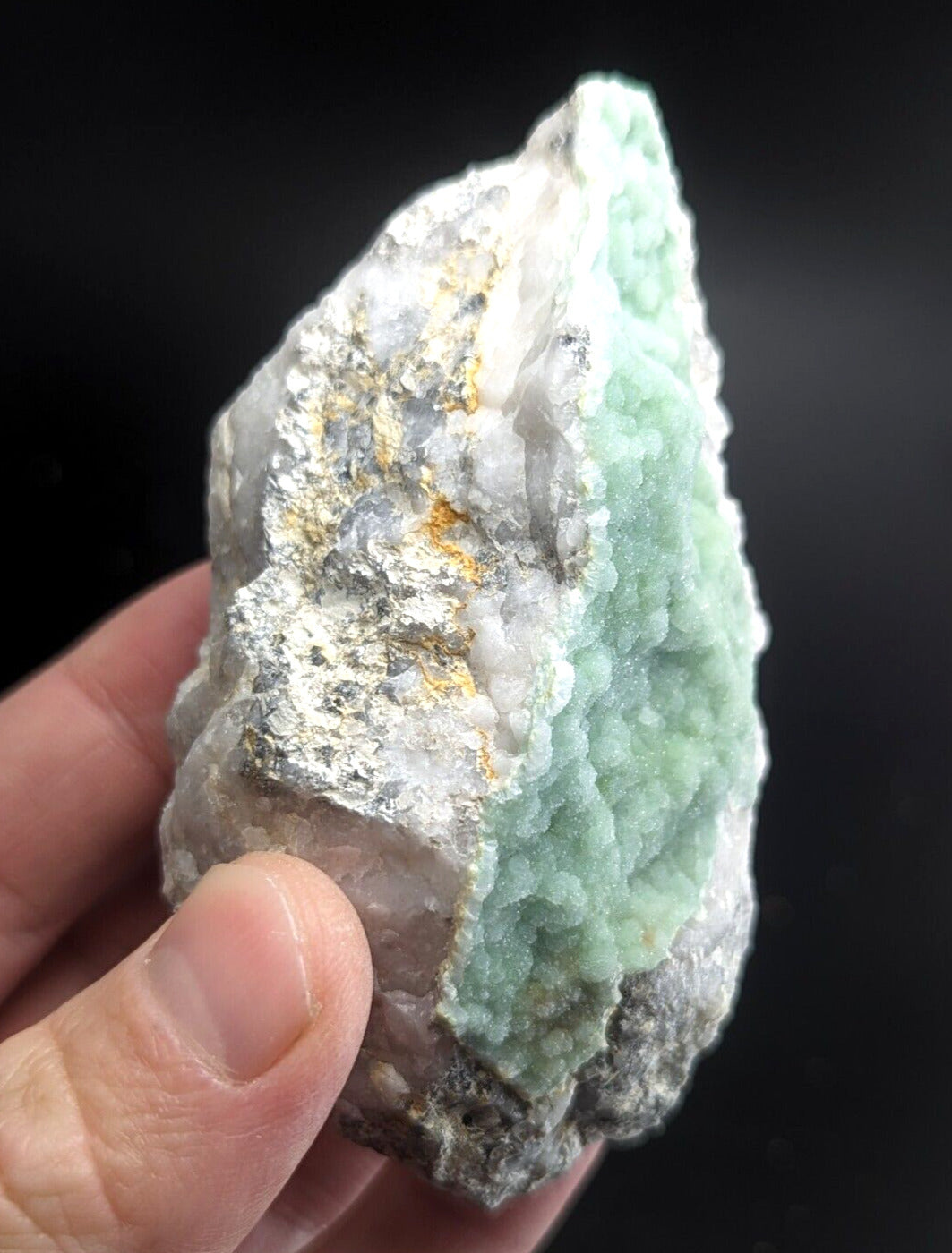 Wavellite on Quartz - Fantastic Old Stock - Mauldin Mountain Arkansas ooak - Collectibles:Rocks Fossils &