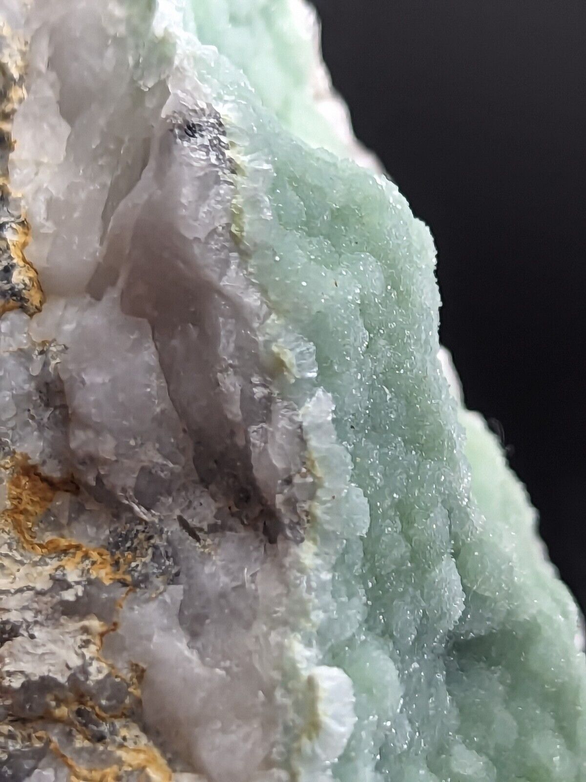 Wavellite on Quartz - Fantastic Old Stock - Mauldin Mountain Arkansas ooak - Collectibles:Rocks Fossils &