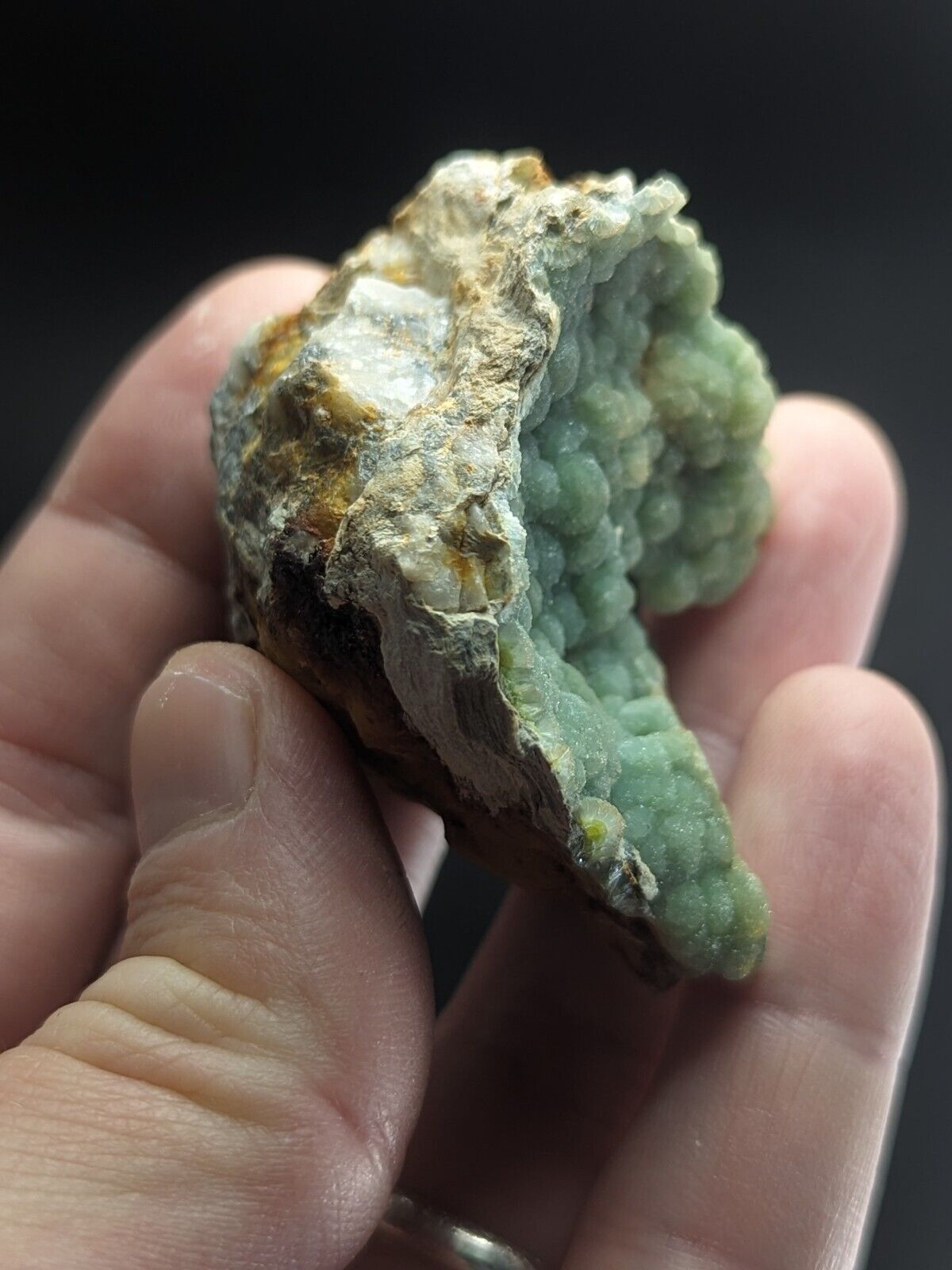 Wavellite on Quartz - Fantastic Old Stock - Mauldin Mountain Arkansas ooak - Collectibles:Rocks Fossils &