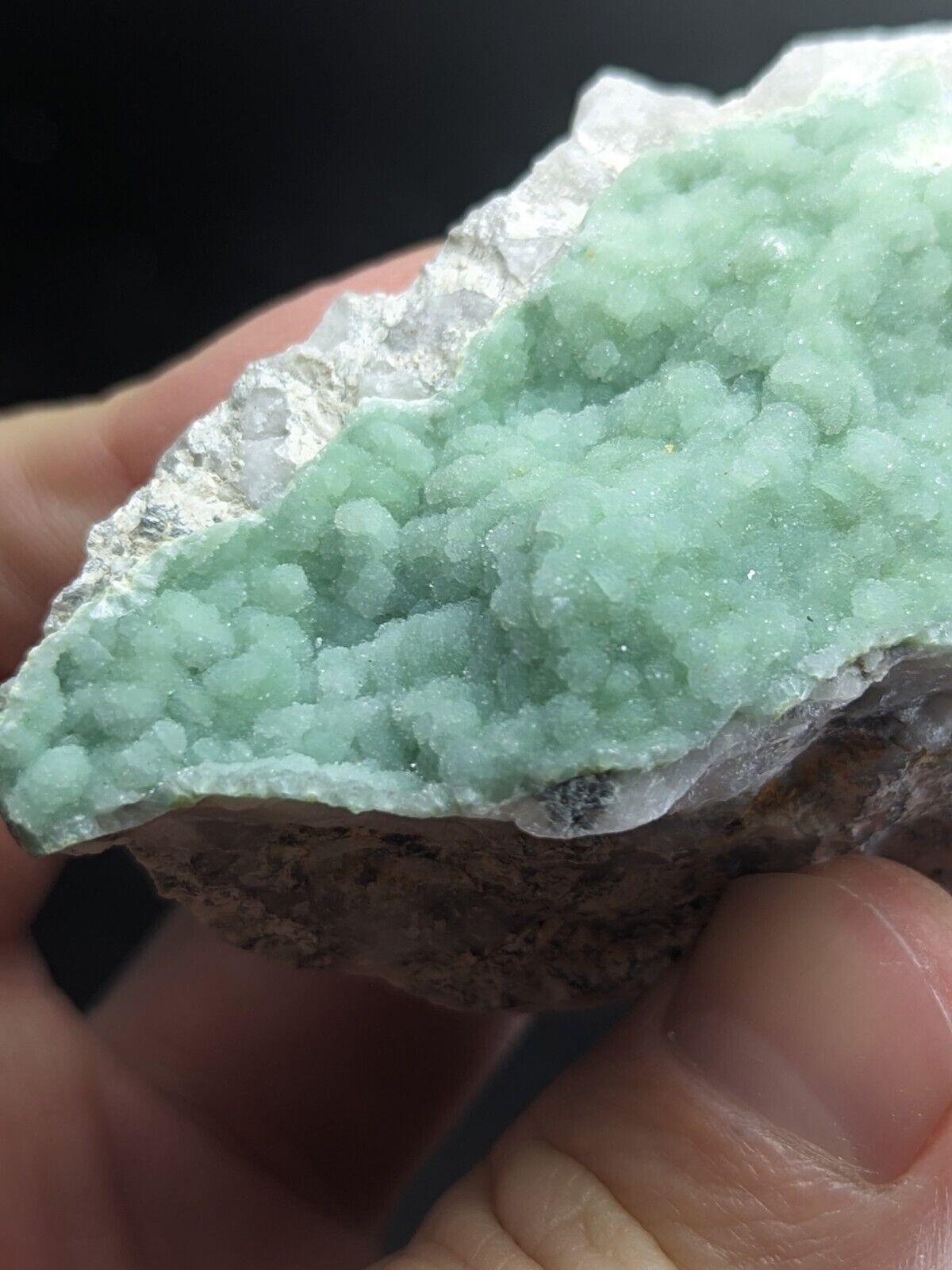 Wavellite on Quartz - Fantastic Old Stock - Mauldin Mountain Arkansas ooak - Collectibles:Rocks Fossils &