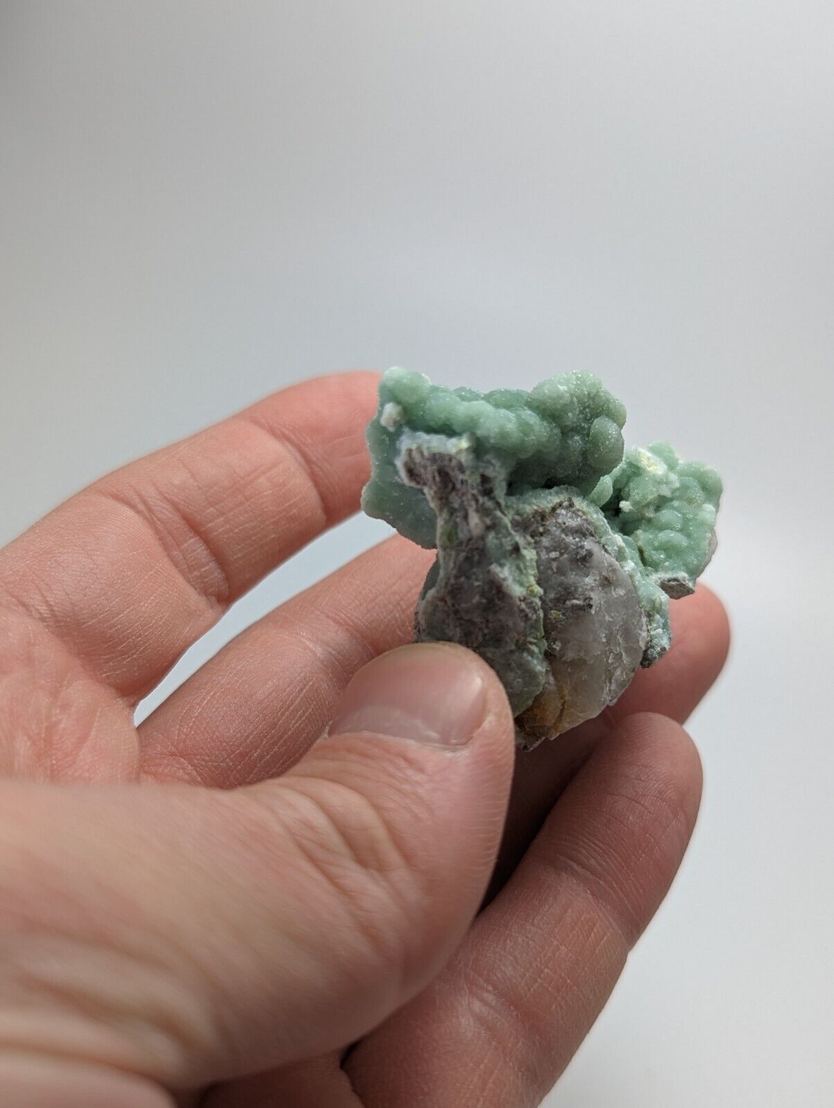Wavellite on Quartz - Mauldin Mountain Arkansas - Collectibles:Rocks Fossils & Minerals:Crystals Mineral