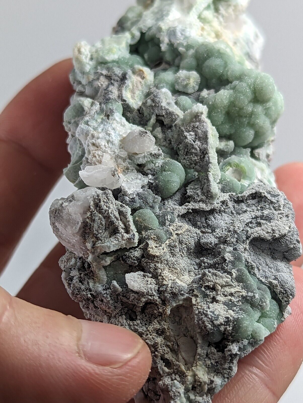 Wavellite And Quartz - Mauldin Mountain Arkansas - Collectibles:Rocks Fossils & Minerals:Crystals Mineral