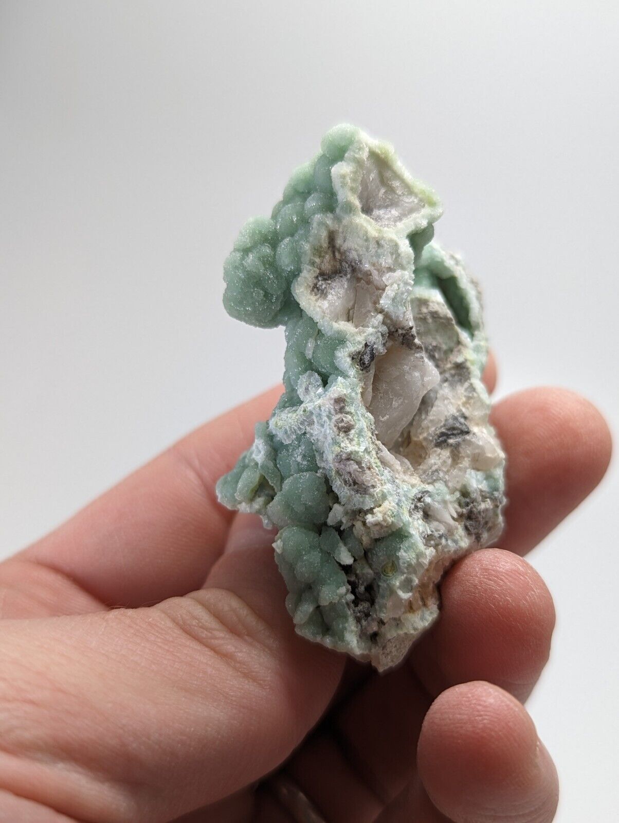 Wavellite on Quartz - Mauldin Mountain Arkansas - Collectibles:Rocks Fossils & Minerals:Crystals Mineral