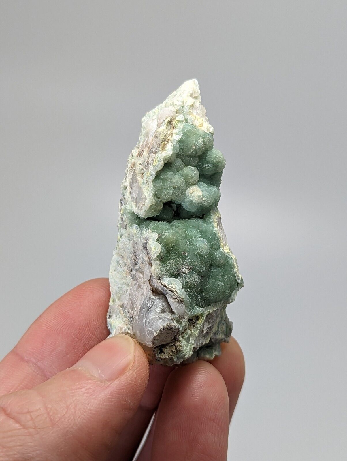 Wavellite on Quartz - Mauldin Mountain Montgomery County Arkansas - Collectibles:Rocks Fossils & Minerals:Crystals