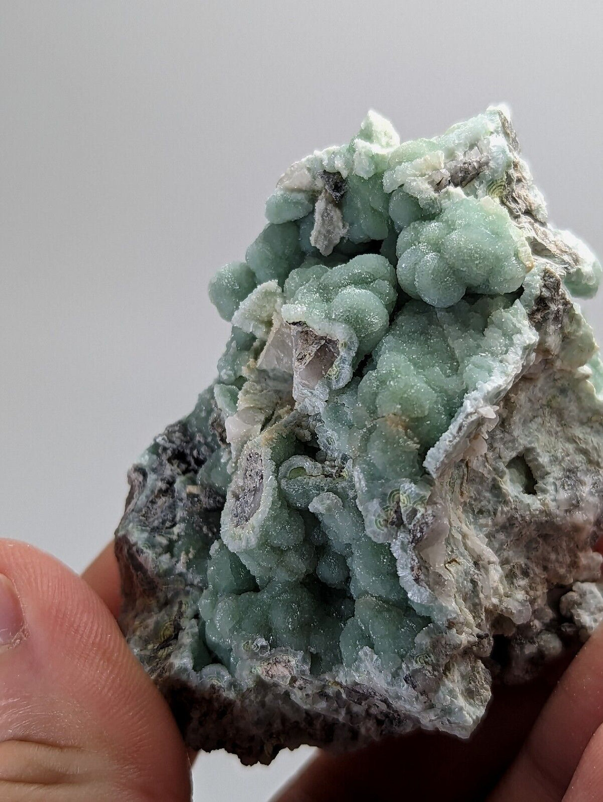 Wavellite on Quartz - Mauldin Mountain Montgomery County Arkansas - Collectibles:Rocks Fossils & Minerals:Crystals