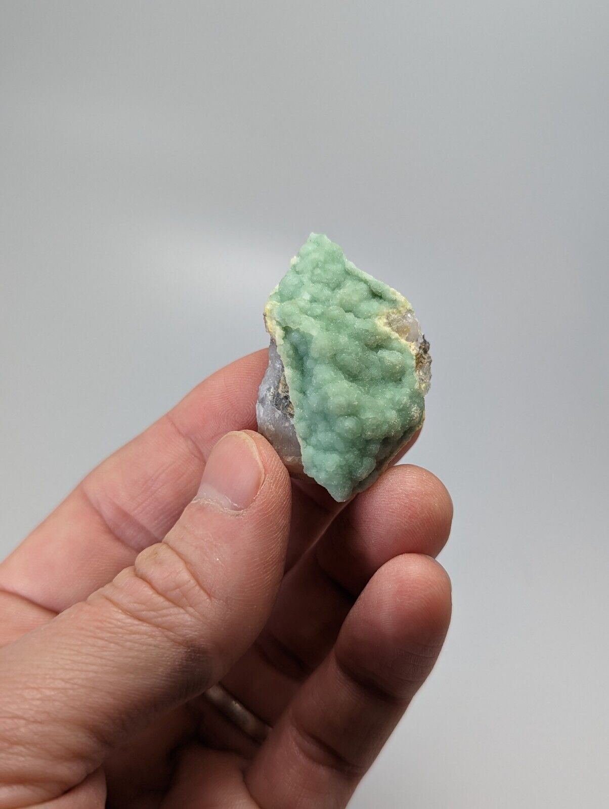 Wavellite on Quartz - Mauldin Mountain Montgomery County Arkansas - Collectibles:Rocks Fossils & Minerals:Crystals