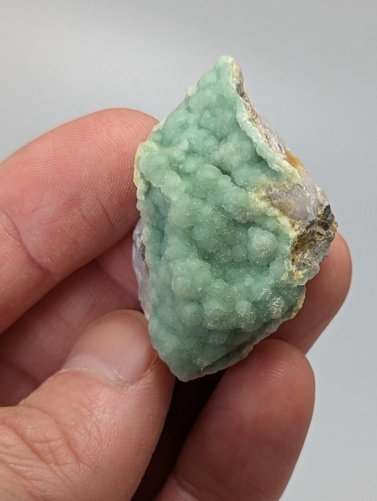 Wavellite on Quartz - Mauldin Mountain Montgomery County Arkansas - Collectibles:Rocks Fossils & Minerals:Crystals
