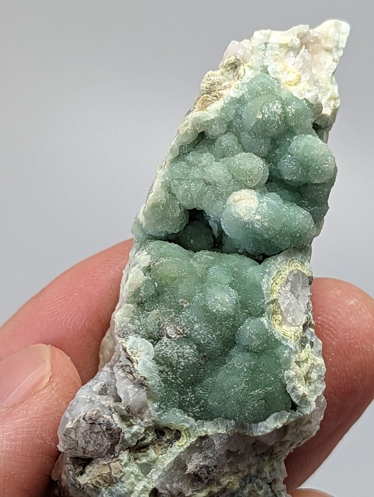 Wavellite on Quartz - Mauldin Mountain Montgomery County Arkansas - Collectibles:Rocks Fossils & Minerals:Crystals