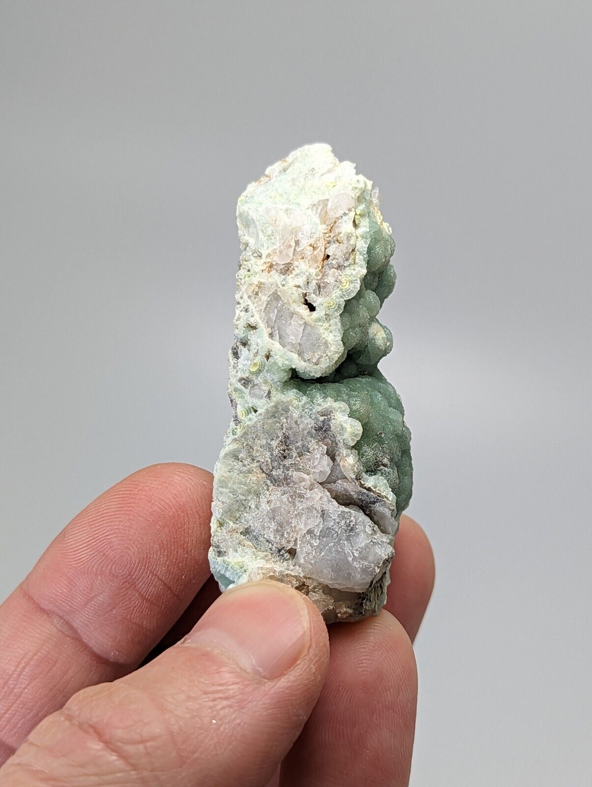 Wavellite on Quartz - Mauldin Mountain Montgomery County Arkansas - Collectibles:Rocks Fossils & Minerals:Crystals