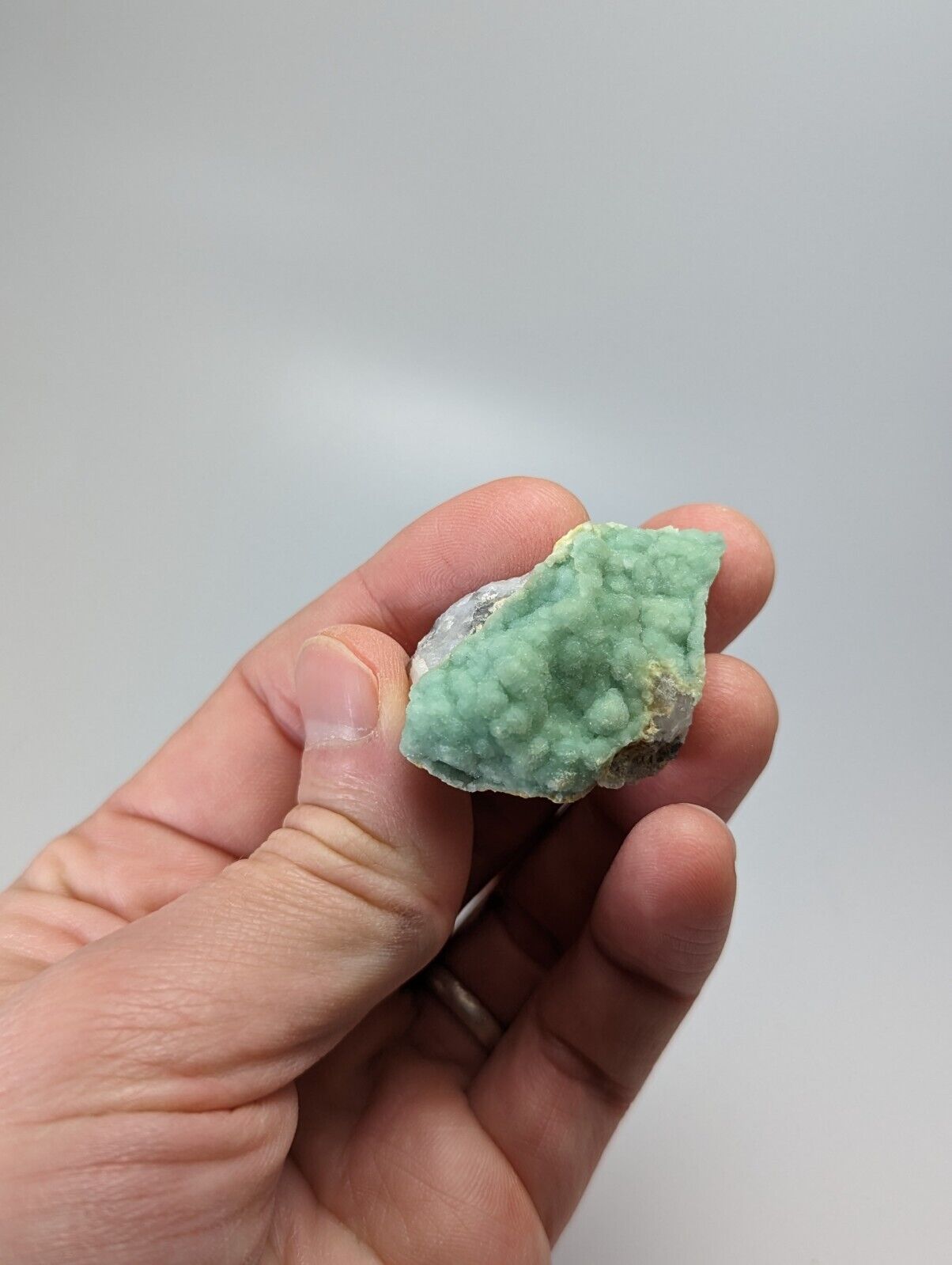 Wavellite on Quartz - Mauldin Mountain Montgomery County Arkansas - Collectibles:Rocks Fossils & Minerals:Crystals