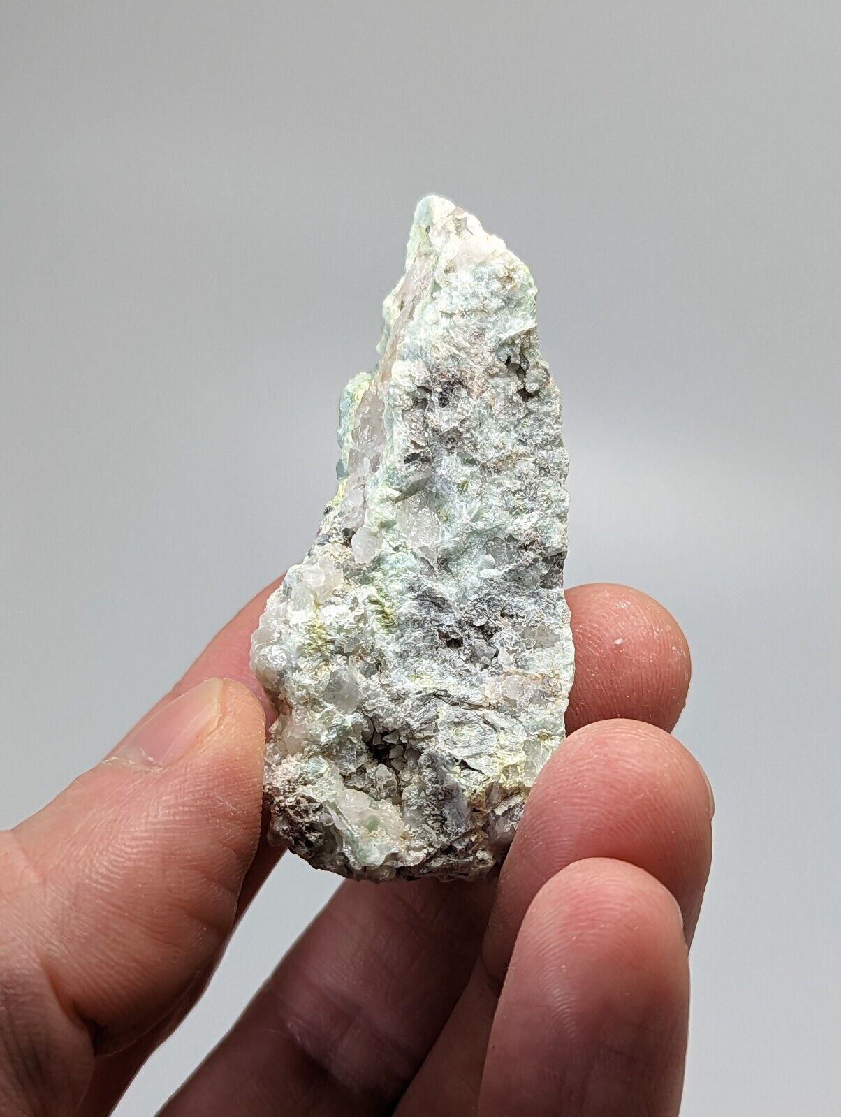 Wavellite on Quartz - Mauldin Mountain Montgomery County Arkansas - Collectibles:Rocks Fossils & Minerals:Crystals