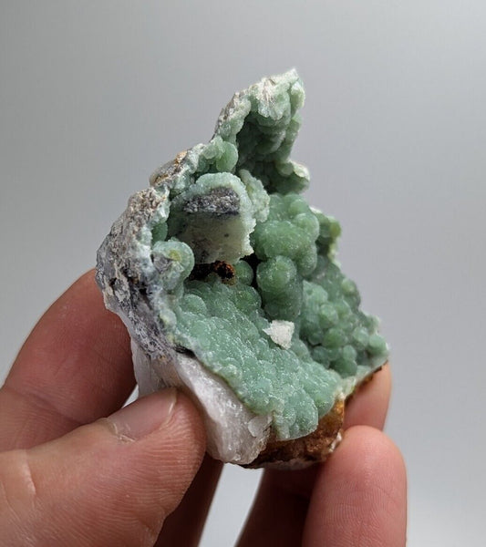 Wavellite on Quartz - Mauldin Mountain Montgomery County Arkansas - Collectibles:Rocks Fossils & Minerals:Crystals