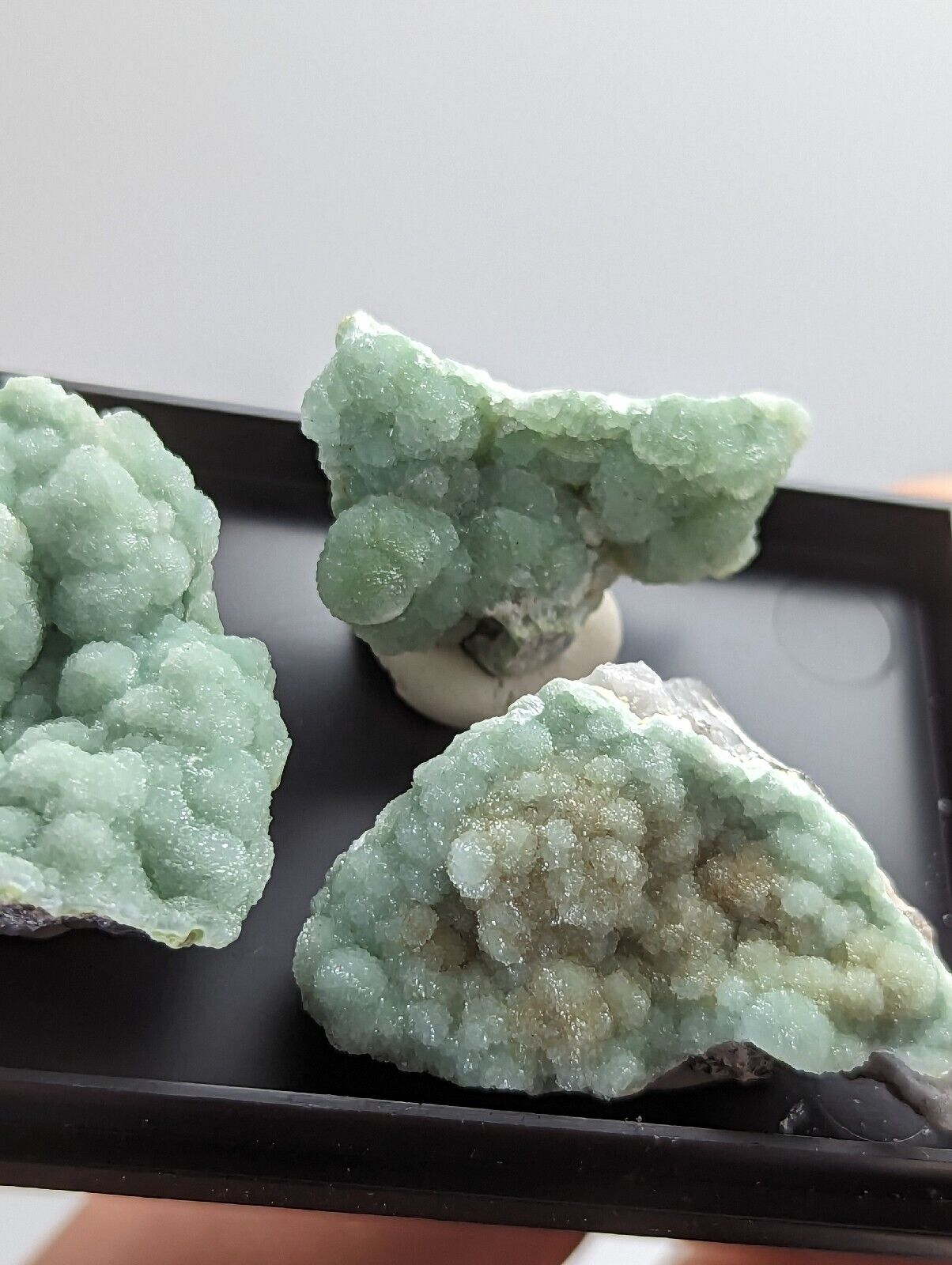 Wavellite - Unique Set of 3 w/ case - Mauldin Mountain Arkansas - Collectibles:Rocks Fossils & Minerals:Crystals