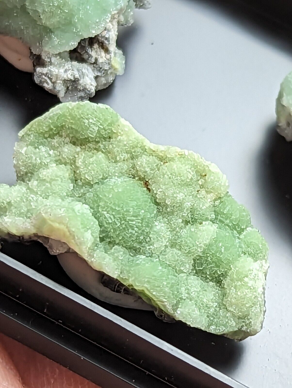 Wavellite - Unique Set of 3 w/ case - Mauldin Mountain Arkansas - Collectibles:Rocks Fossils & Minerals:Crystals