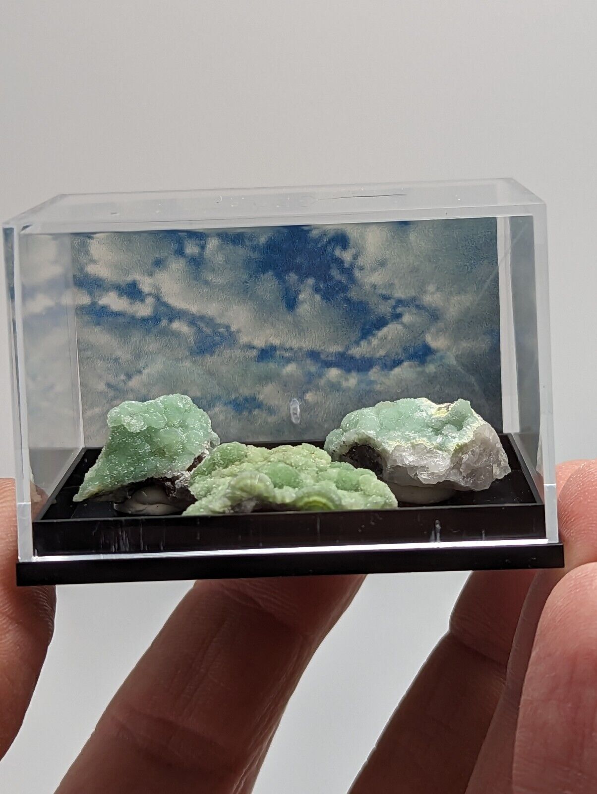 Wavellite - Unique Set of 3 w/ case - Mauldin Mountain Arkansas - Collectibles:Rocks Fossils & Minerals:Crystals
