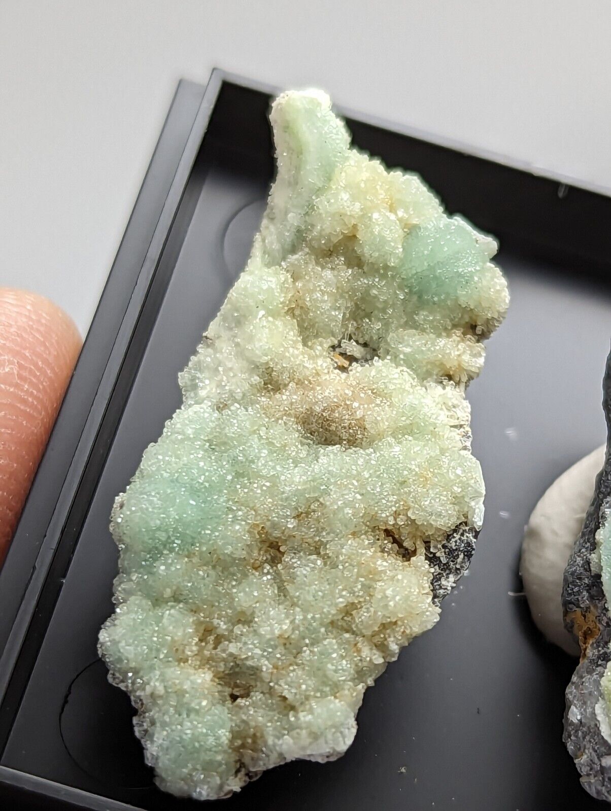 Wavellite - Unique Set of 3 w/ case - Old Stock - Mauldin Mountain Arkansas - Collectibles:Rocks Fossils &