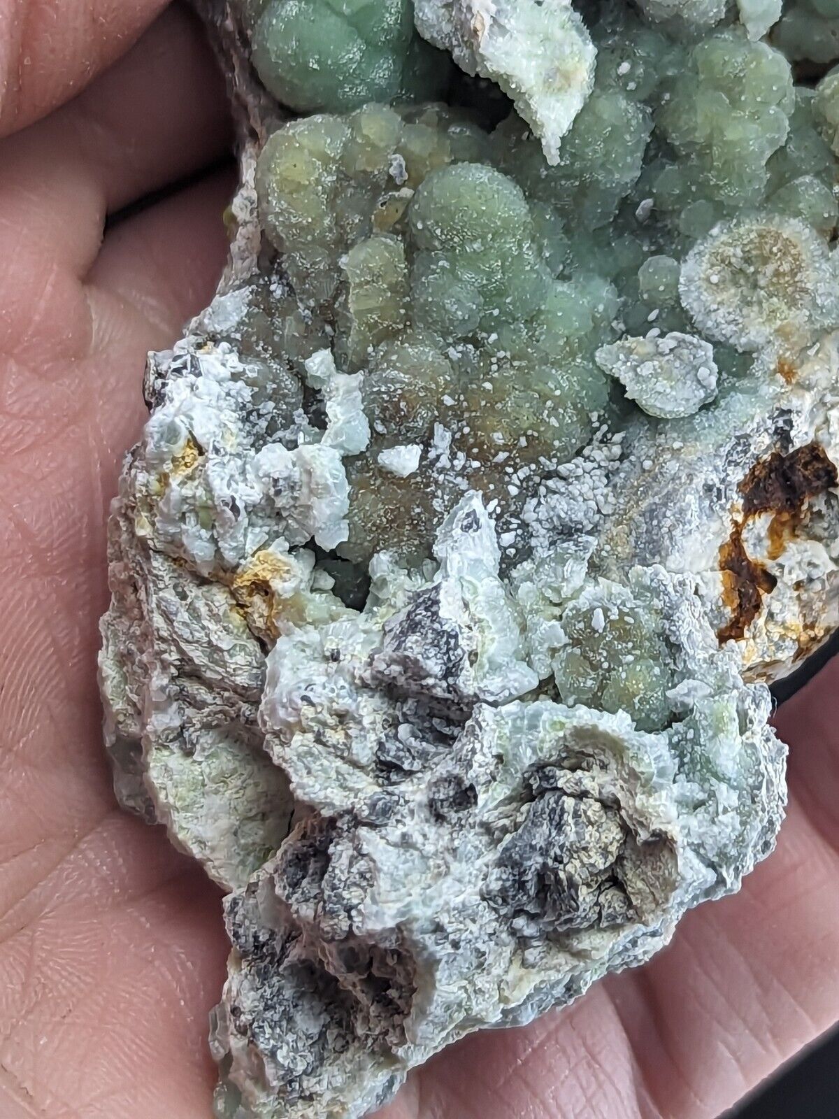 Wavellite w/ iron inclusions - Fantastic Old Stock - Mauldin Mountain Arkansas - Collectibles:Rocks Fossils &