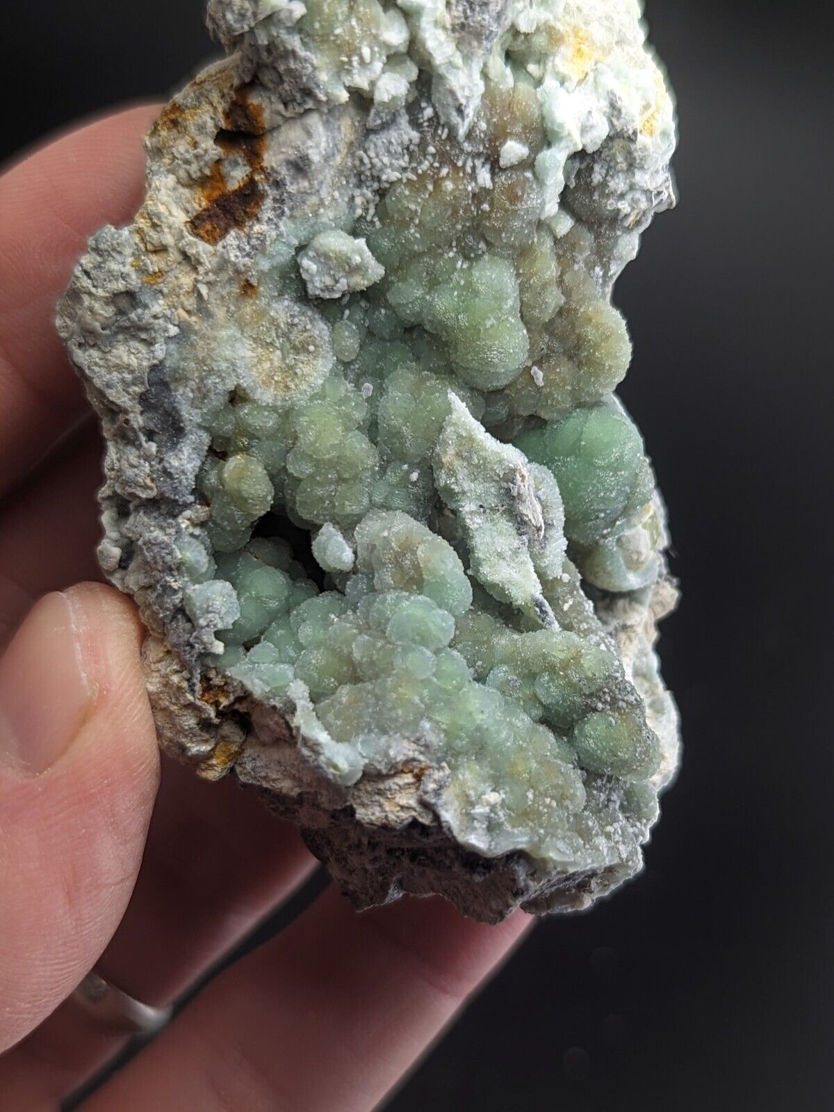 Wavellite w/ iron inclusions - Fantastic Old Stock - Mauldin Mountain Arkansas - Collectibles:Rocks Fossils &