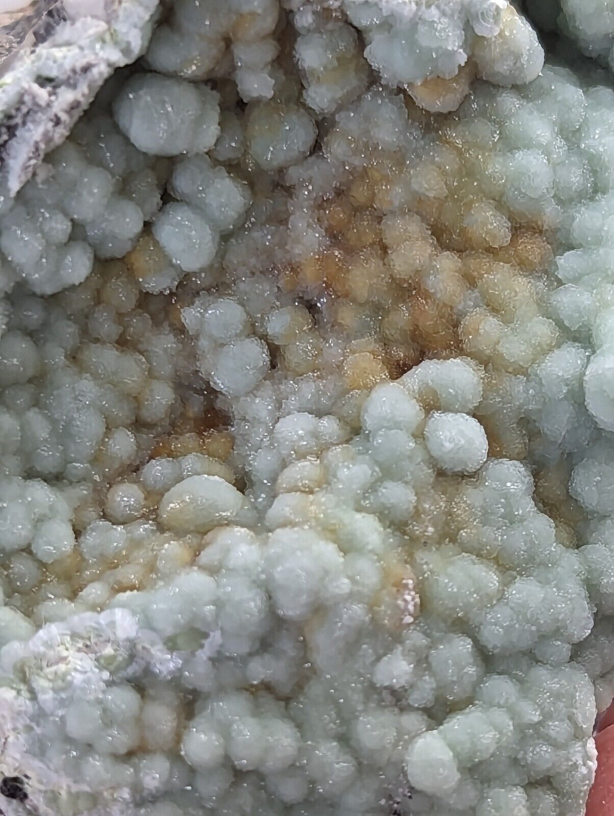 Wavellite w/ Iron Inclusions - Mauldin Mountain Montgomery County Arkansas - Collectibles:Rocks Fossils &