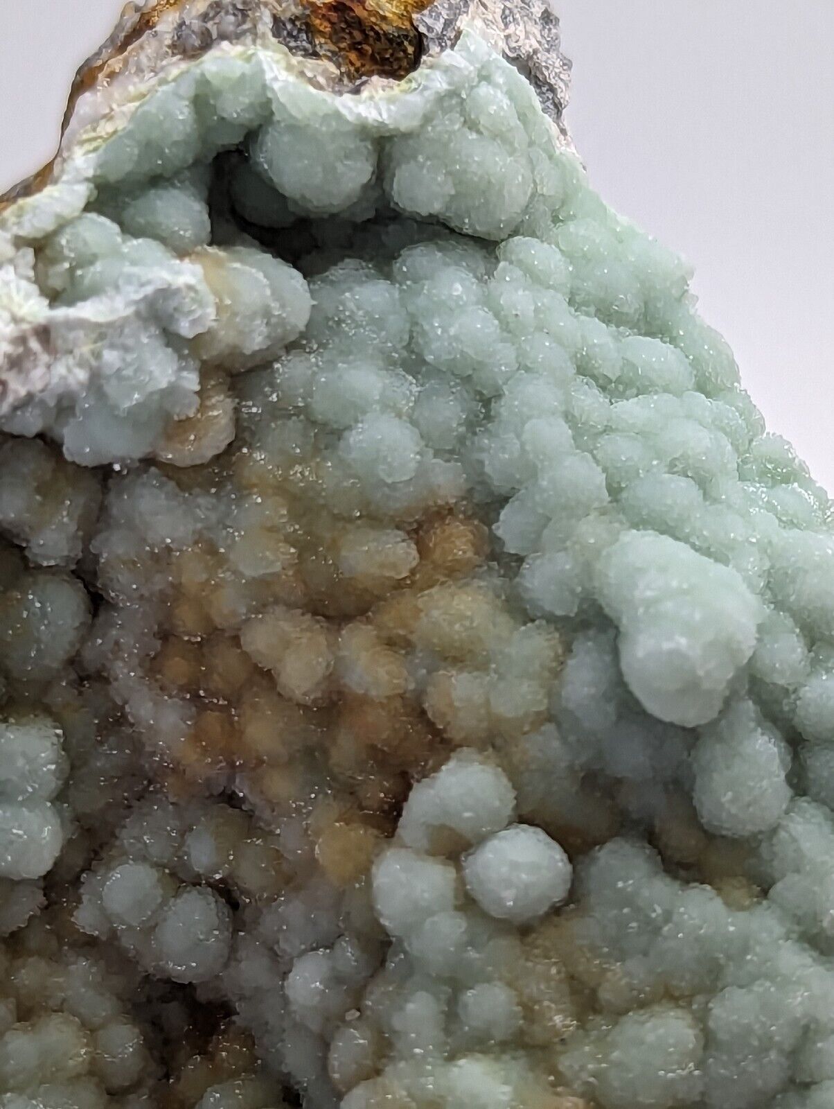 Wavellite w/ Iron Inclusions - Mauldin Mountain Montgomery County Arkansas - Collectibles:Rocks Fossils &