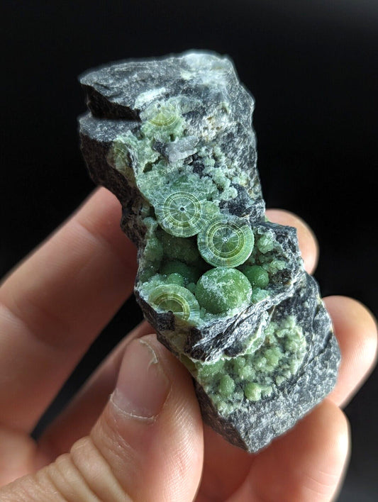 Wavellite w/ nice Eyes - Fantastic Old Stock - Mauldin Mountain Arkansas ooak - Collectibles:Rocks Fossils &