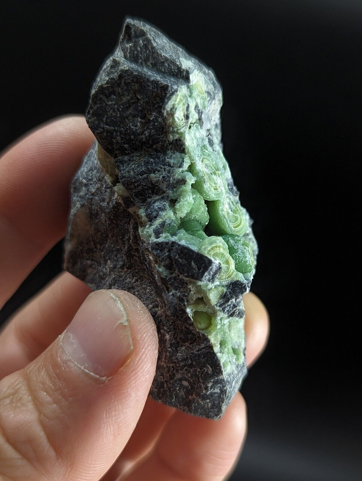 Wavellite w/ nice Eyes - Fantastic Old Stock - Mauldin Mountain Arkansas ooak - Collectibles:Rocks Fossils &