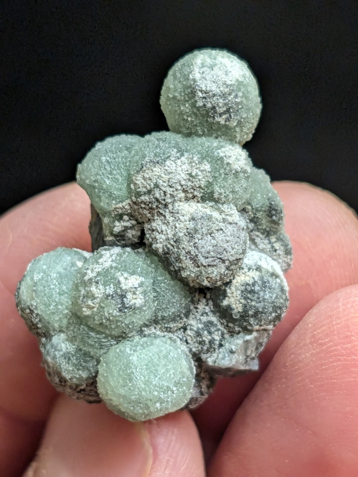 Wavellite w/ SiO2 Pseudomorphs Mauldin Mountain Montgomery Co. Arkansas A + + - Collectibles:Rocks Fossils &