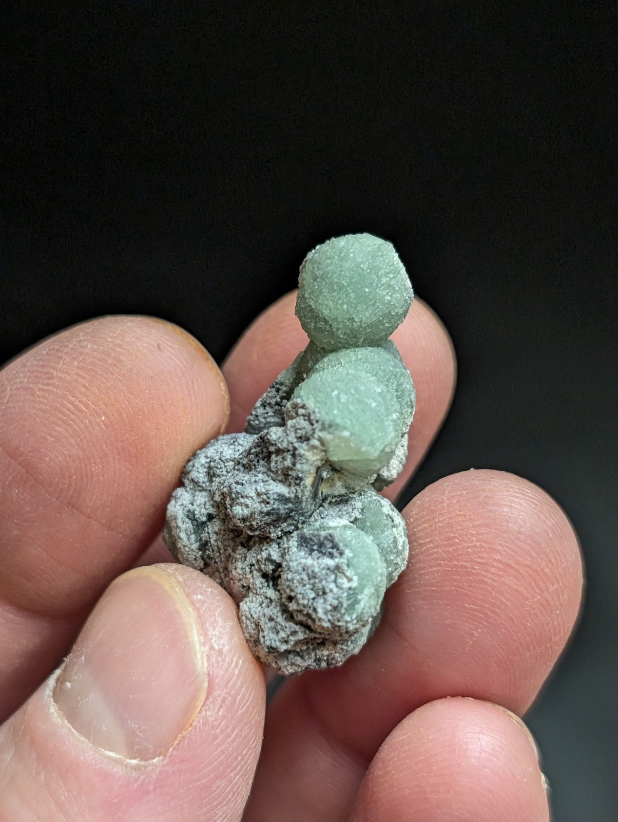 Wavellite w/ SiO2 Pseudomorphs Mauldin Mountain Montgomery Co. Arkansas A + + - Collectibles:Rocks Fossils &