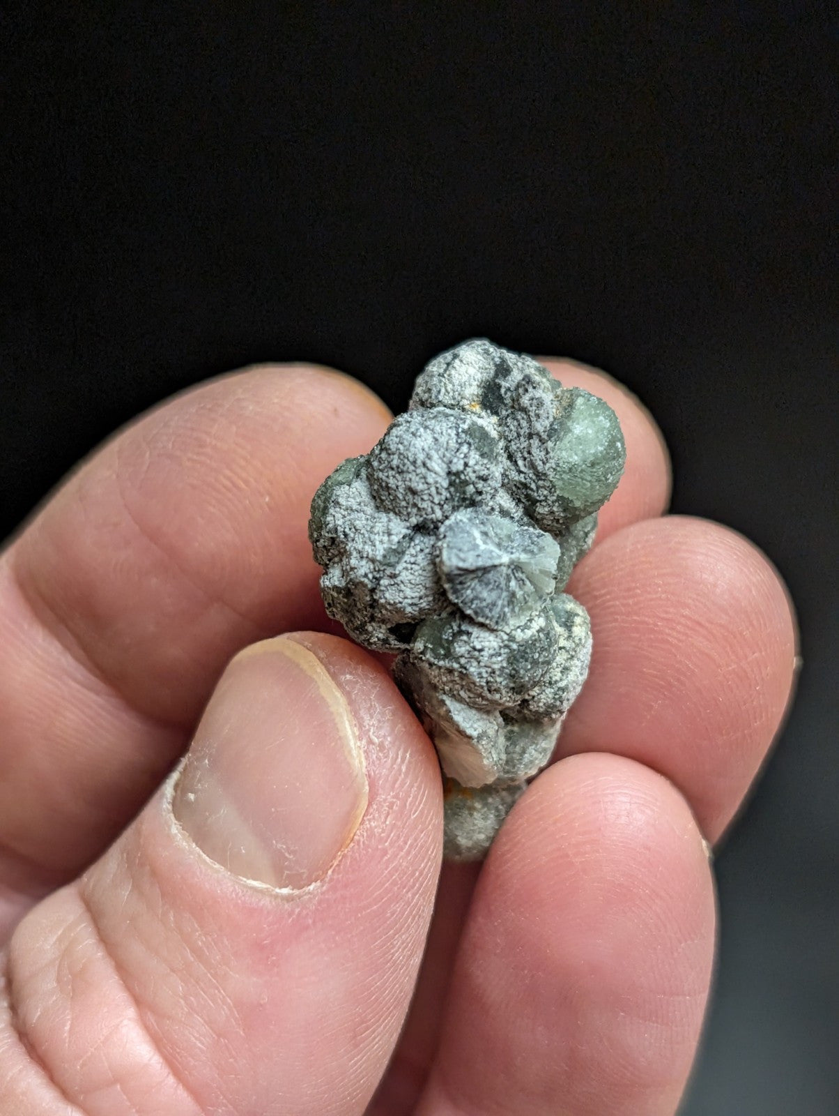 Wavellite w/ SiO2 Pseudomorphs Mauldin Mountain Montgomery Co. Arkansas A + + - Collectibles:Rocks Fossils &