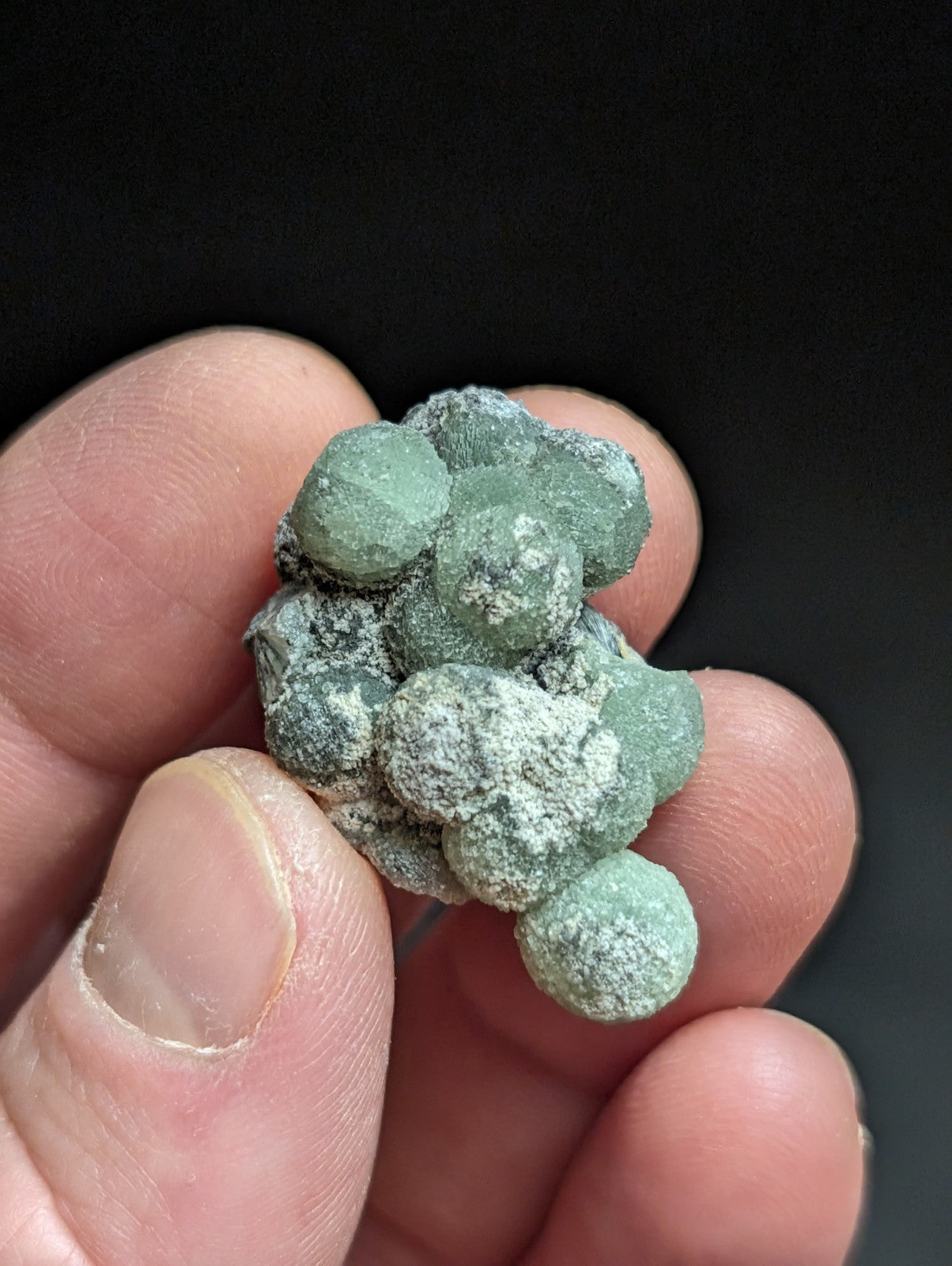 Wavellite w/ SiO2 Pseudomorphs Mauldin Mountain Montgomery Co. Arkansas A + + - Collectibles:Rocks Fossils &
