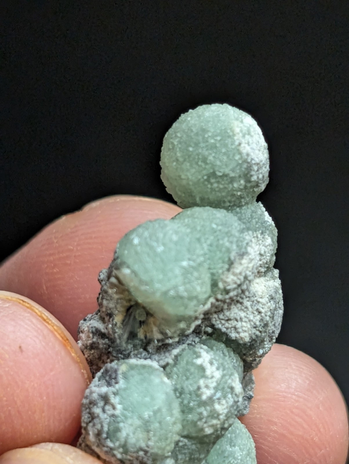 Wavellite w/ SiO2 Pseudomorphs Mauldin Mountain Montgomery Co. Arkansas A + + - Collectibles:Rocks Fossils &