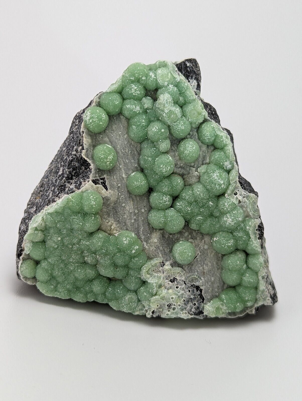 Wavellite + white mineral - Fantastic 1990s Old Stock - Mauldin Mtn. Arkansas - Collectibles:Rocks Fossils &