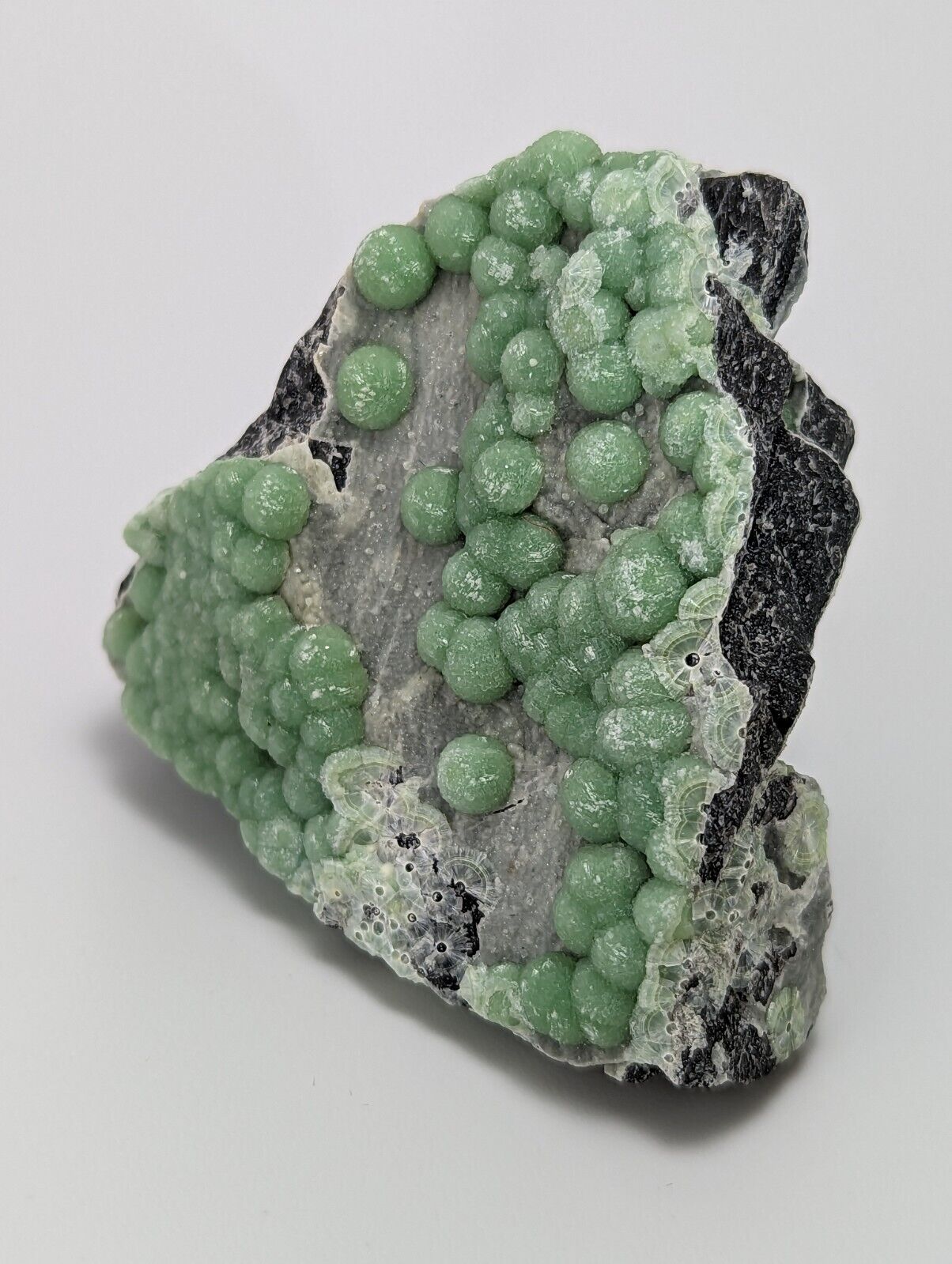 Wavellite + white mineral - Fantastic 1990s Old Stock - Mauldin Mtn. Arkansas - Collectibles:Rocks Fossils &