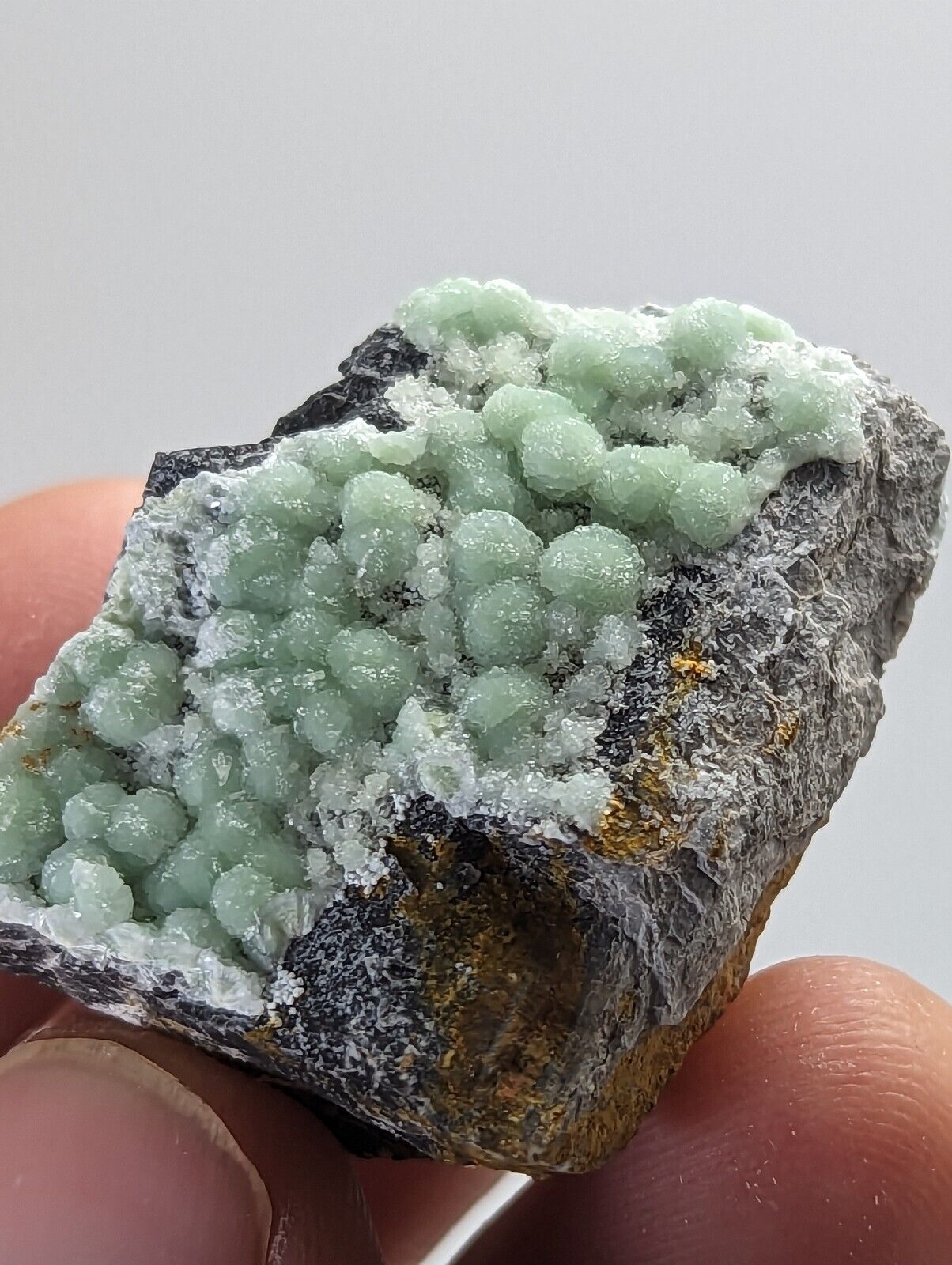 Wavellite + White Mineral - Rare 1990s Old Stock - Mauldin Mountain Arkansas - Collectibles:Rocks Fossils &