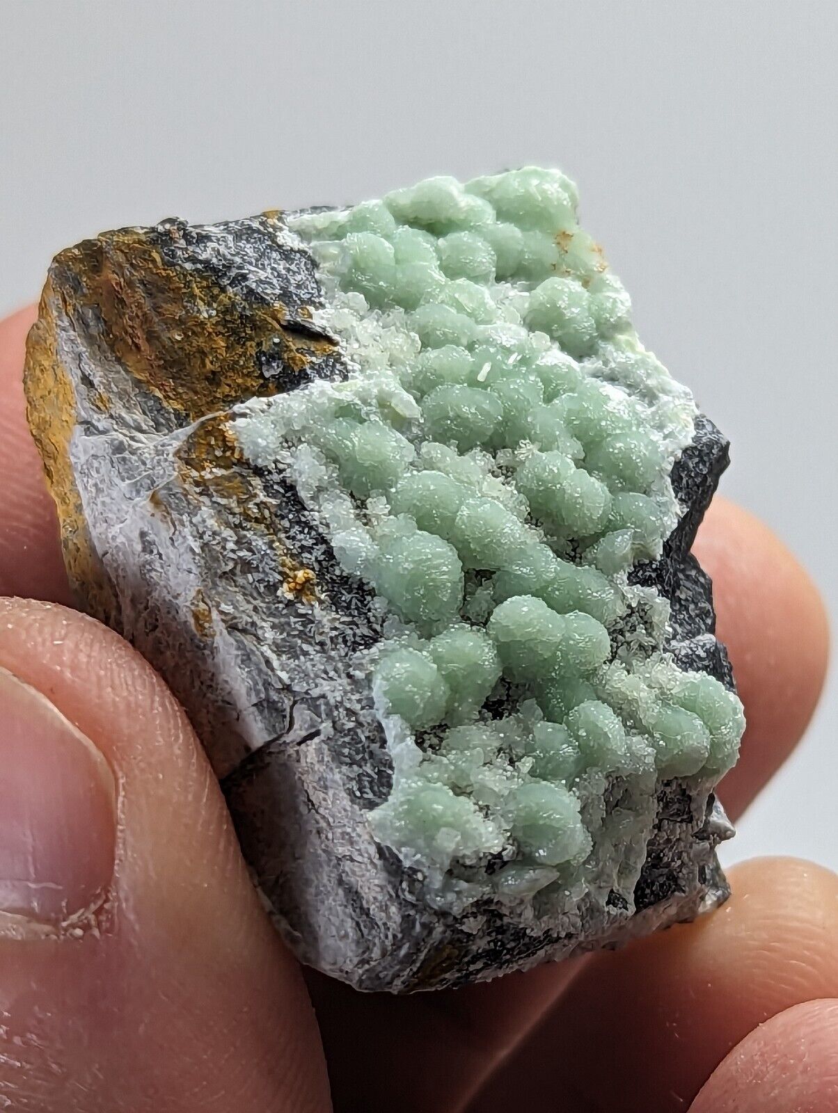 Wavellite + White Mineral - Rare 1990s Old Stock - Mauldin Mountain Arkansas - Collectibles:Rocks Fossils &