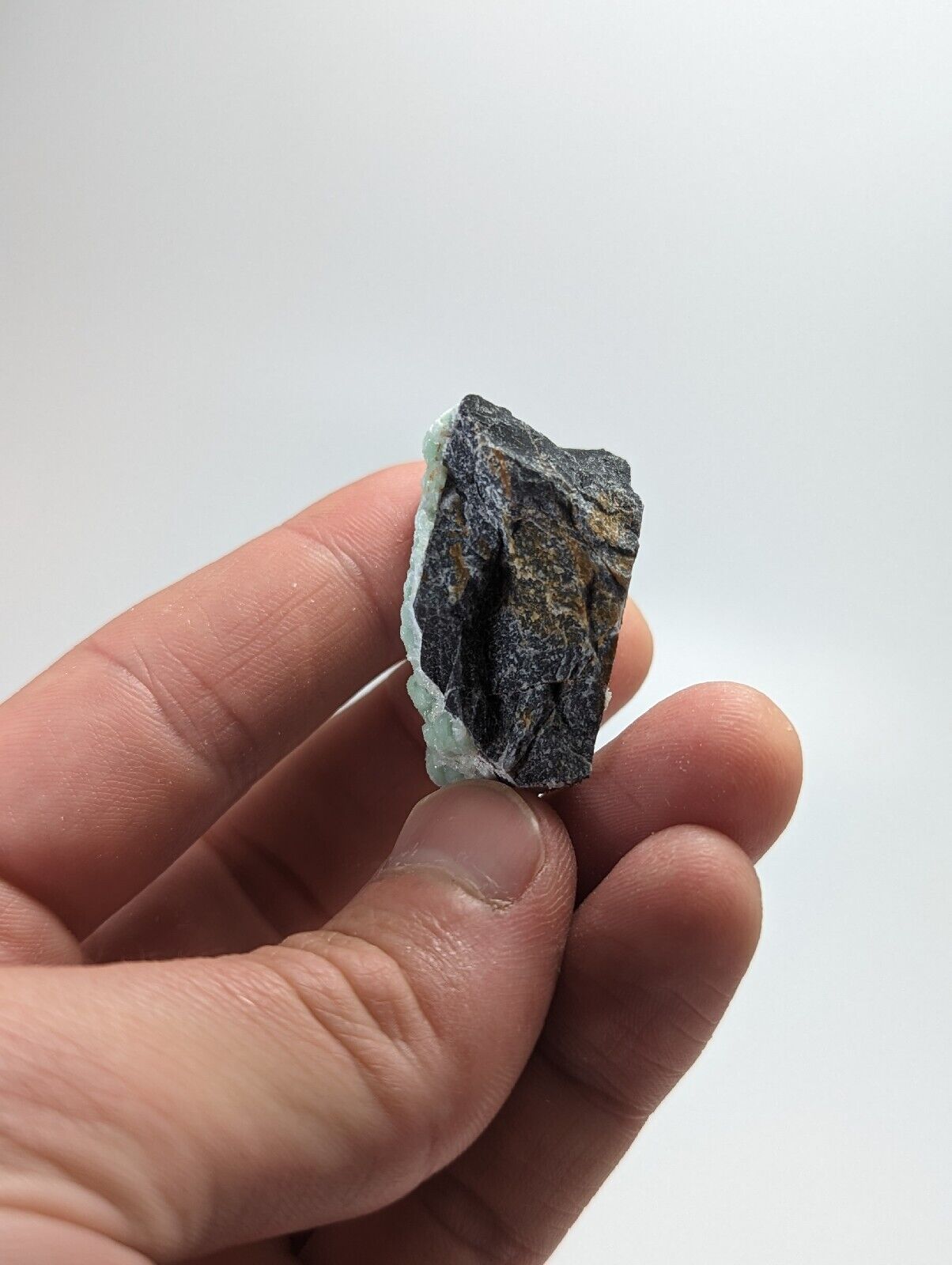 Wavellite + White Mineral - Rare 1990s Old Stock - Mauldin Mountain Arkansas - Collectibles:Rocks Fossils &
