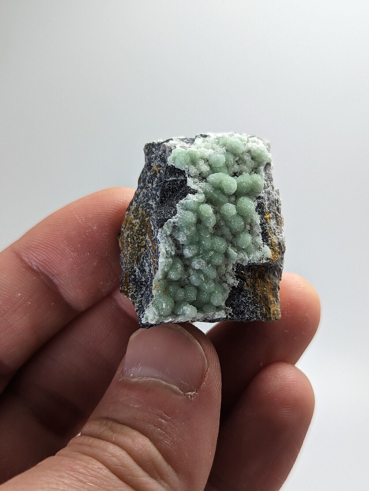 Wavellite + White Mineral - Rare 1990s Old Stock - Mauldin Mountain Arkansas - Collectibles:Rocks Fossils &