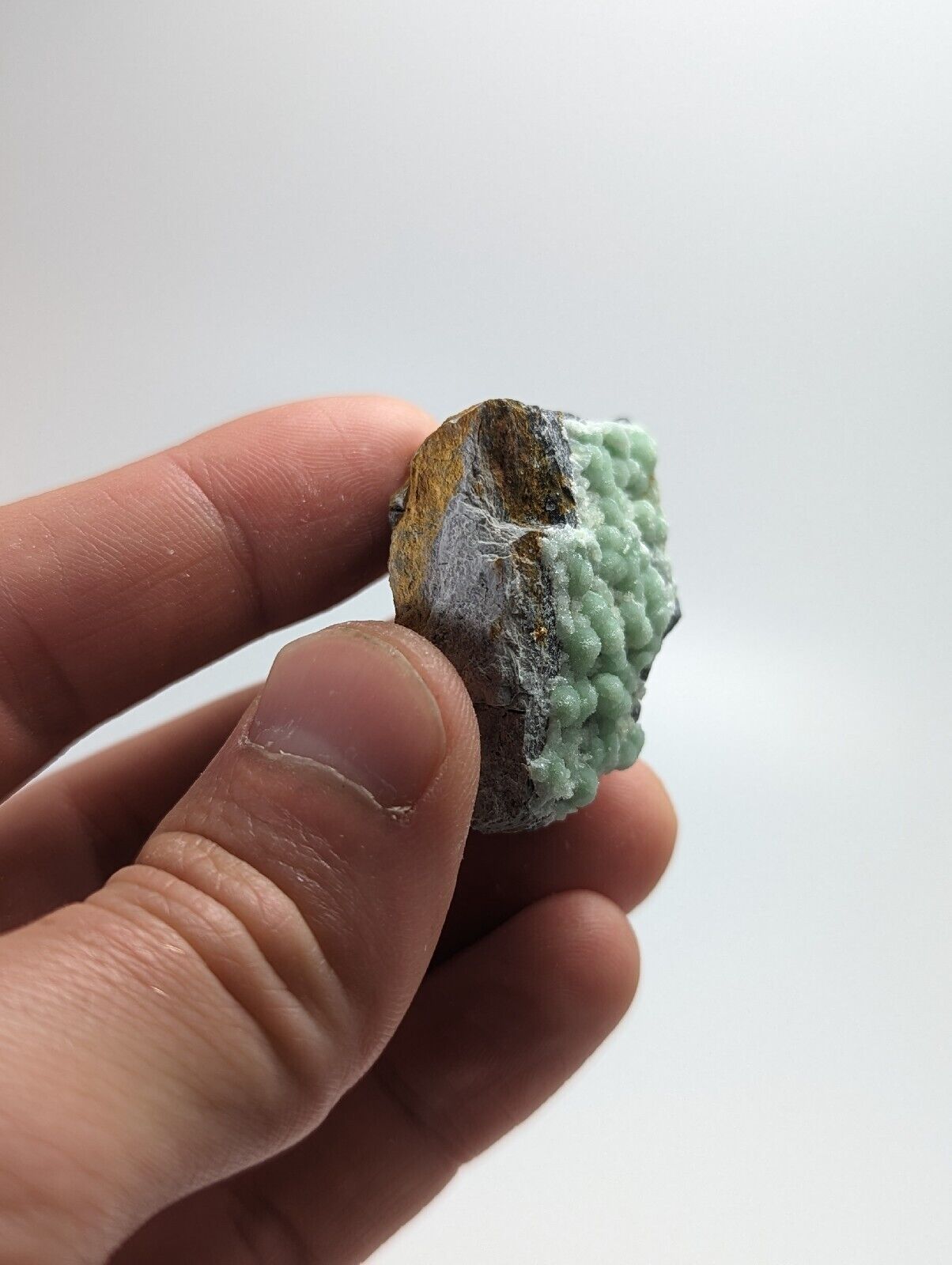 Wavellite + White Mineral - Rare 1990s Old Stock - Mauldin Mountain Arkansas - Collectibles:Rocks Fossils &