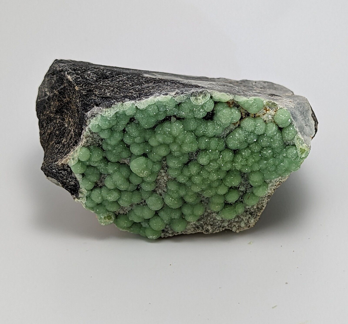 Wavellite + white mineral (variscite?) - RARE 1990s Old Stock - Mauldin Mountain Arkansas A + - Collectibles:Rocks
