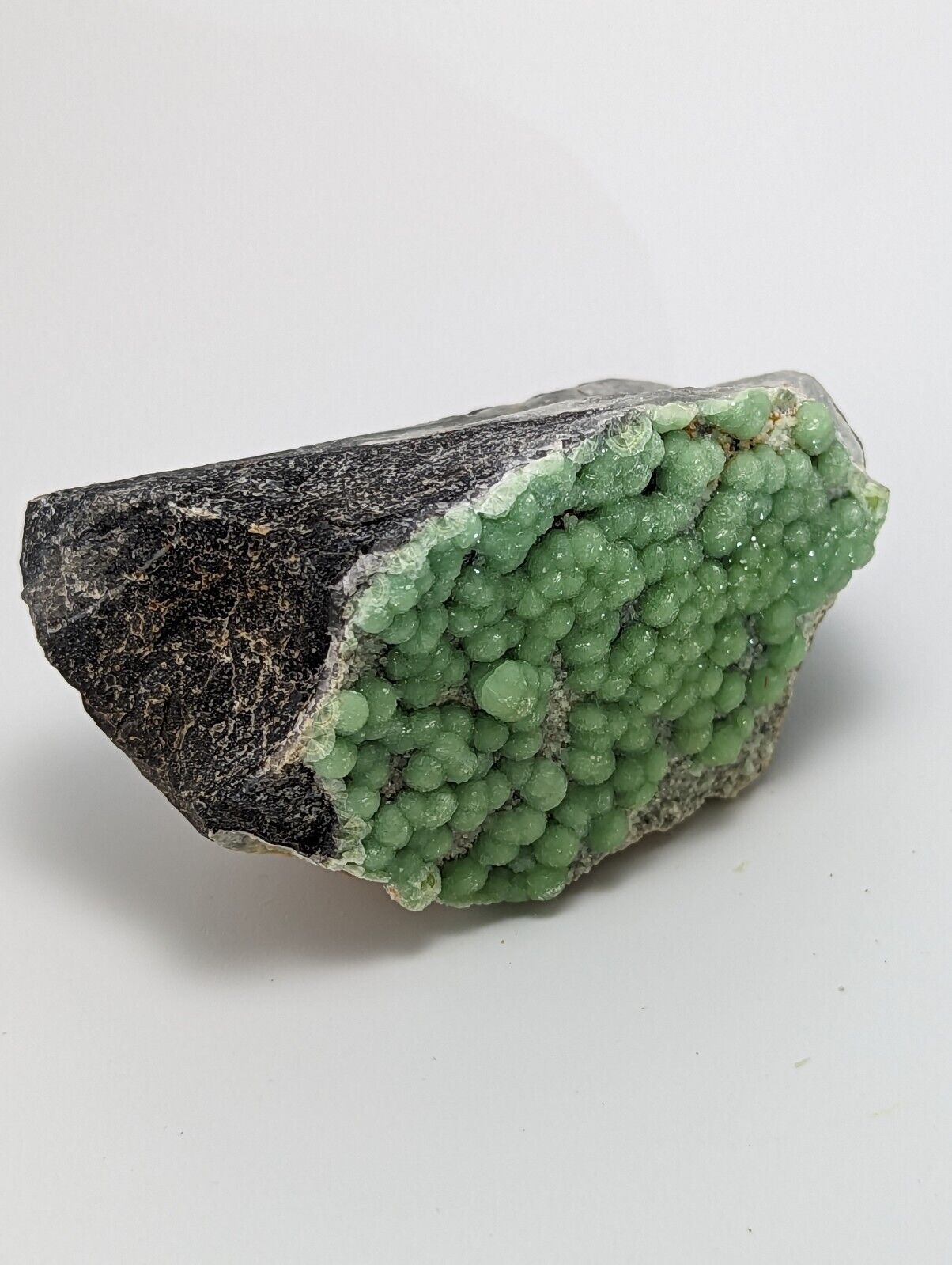 Wavellite + white mineral (variscite?) - RARE 1990s Old Stock - Mauldin Mountain Arkansas A + - Collectibles:Rocks