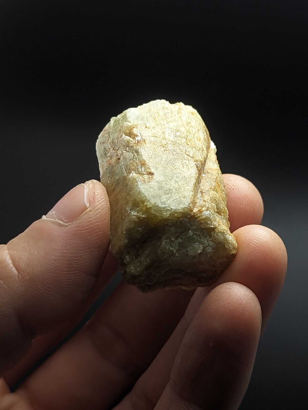 Yellow Beryl Mitchell County North Carolina USA Old Stock - Collectibles:Rocks Fossils & Minerals:Crystals Mineral