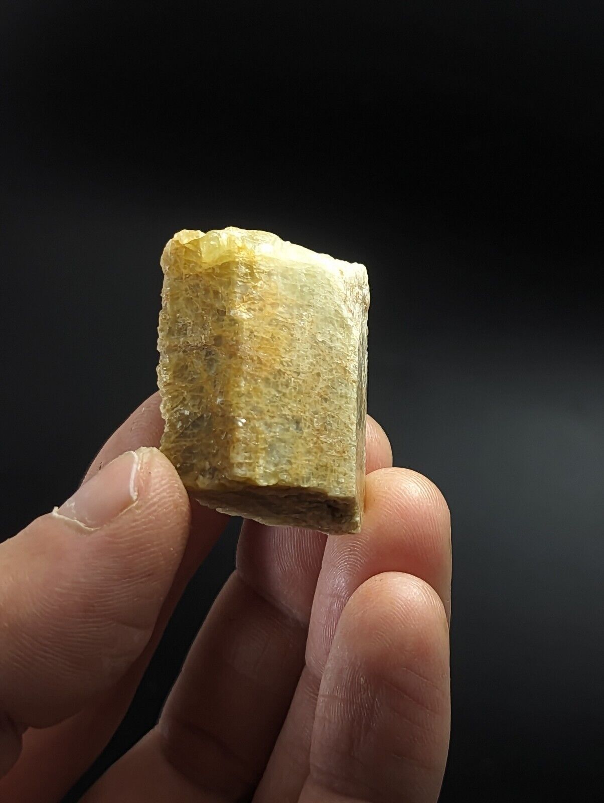 Yellow Beryl Mitchell County North Carolina USA Old Stock - Collectibles:Rocks Fossils & Minerals:Crystals Mineral