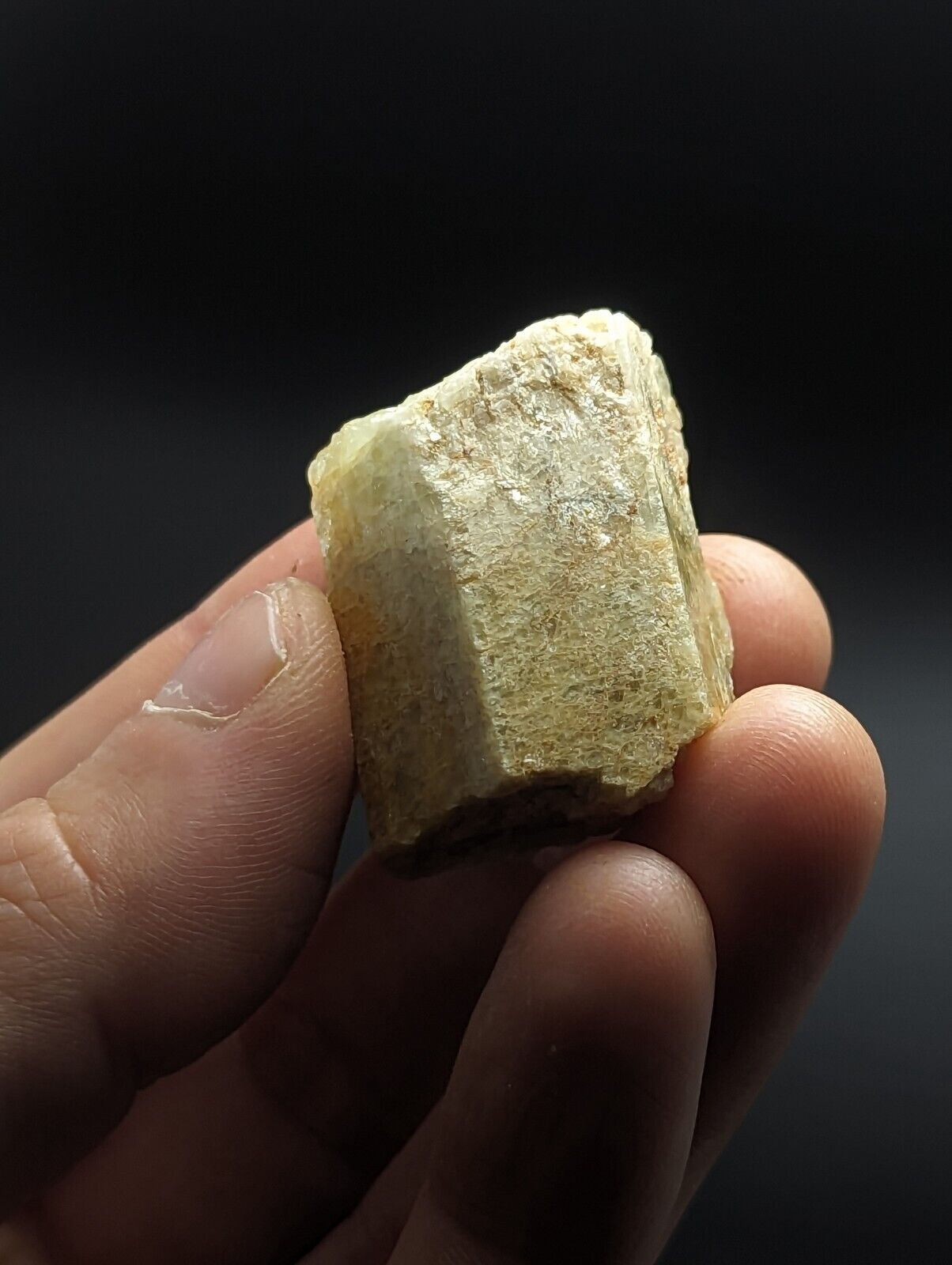 Yellow Beryl Mitchell County North Carolina USA Old Stock - Collectibles:Rocks Fossils & Minerals:Crystals Mineral