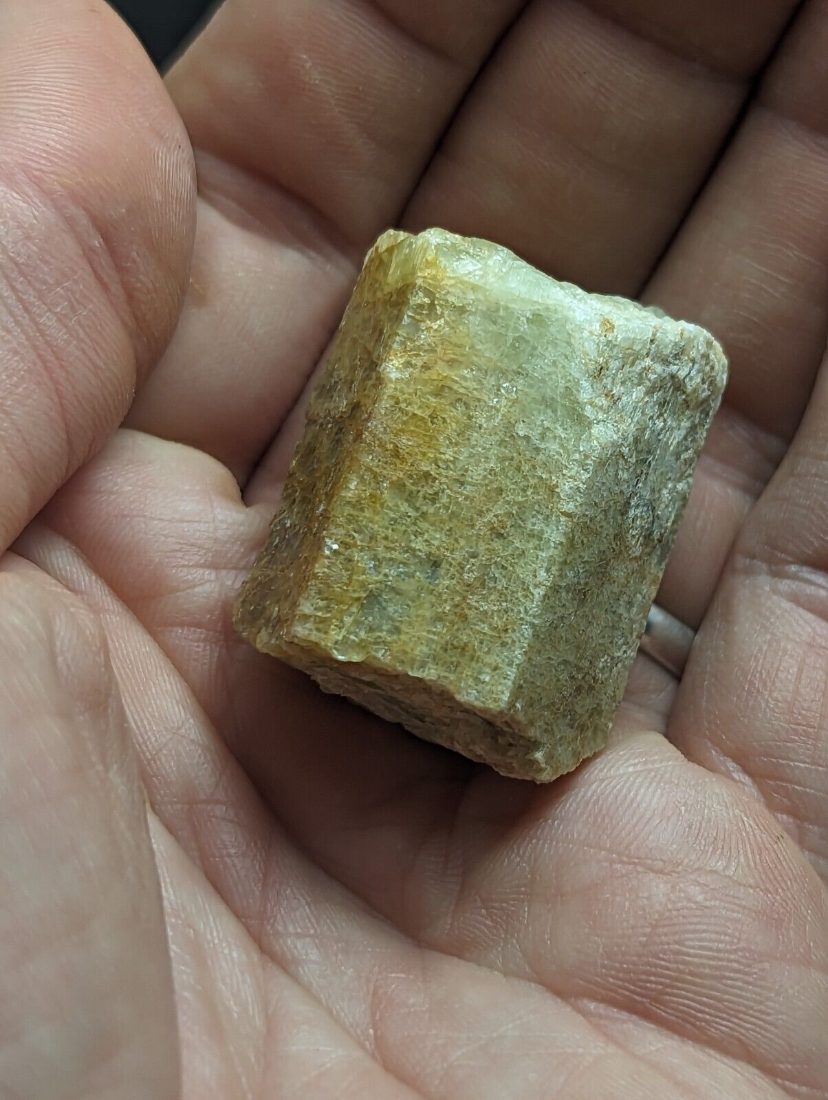 Yellow Beryl Mitchell County North Carolina USA Old Stock - Collectibles:Rocks Fossils & Minerals:Crystals Mineral