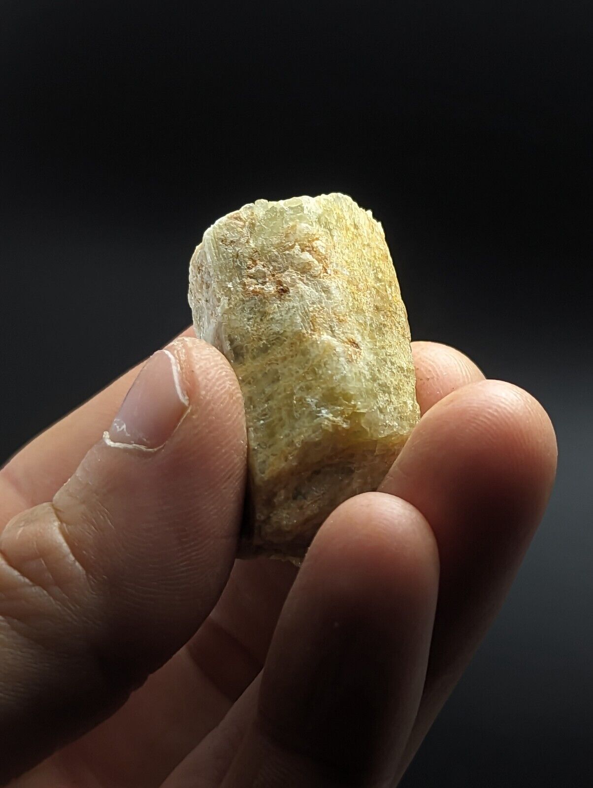 Yellow Beryl Mitchell County North Carolina USA Old Stock - Collectibles:Rocks Fossils & Minerals:Crystals Mineral