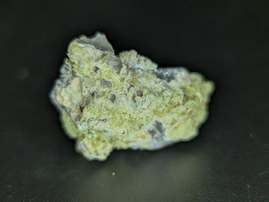 Yellow Wavellite with Variscite Quartz - Rare Old Stock - Polk County Arkansas - Collectibles:Rocks Fossils &