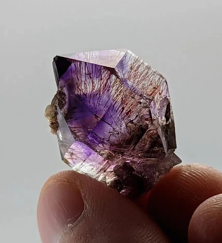 Shangaan Smoky Amethyst Quartz Crystal Scepter, from Chimbuku Mine, Zimbabwe