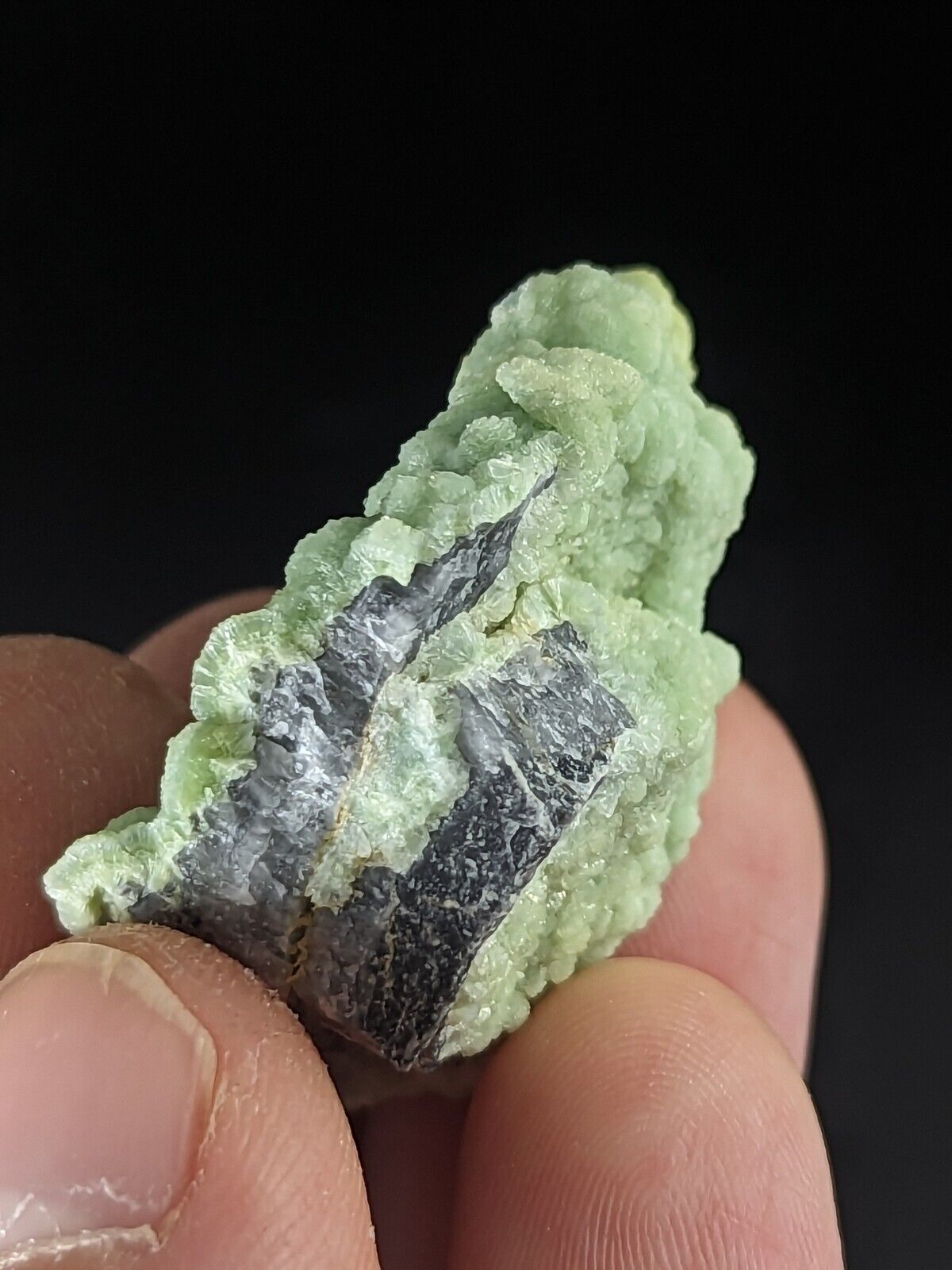 FluorWavellite! Rare + SiO2 Intermixed, Mauldin Mountain, Arkansas, ooak